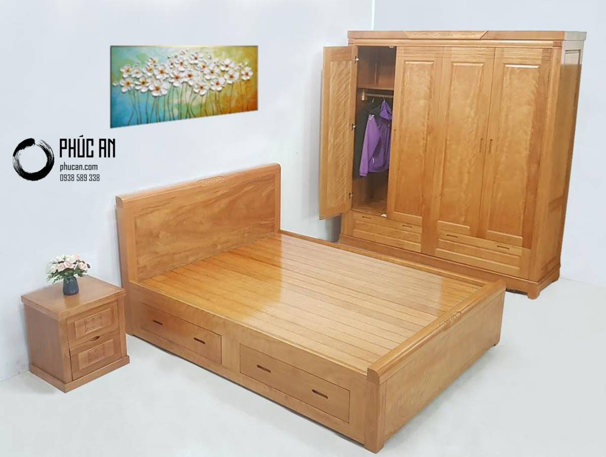 Những mẫu giường hộp có ngăn kéo đẹp nhất hiện nay