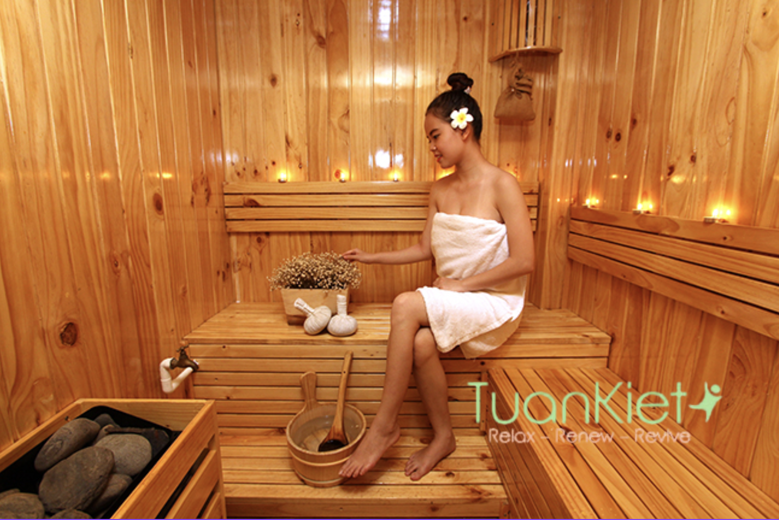 Lợi ích cho sức khoẻ khi sử dụng phòng xông hơi